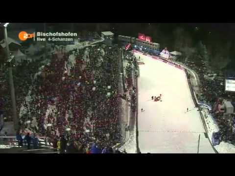 Simon Ammann Crash 06.01.2015 Bischofshofen