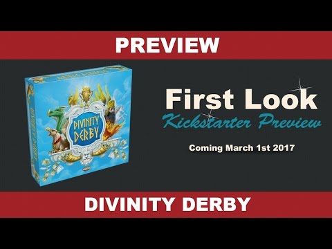 Divinity Derby by Areas Games - Setup and Gameplay 