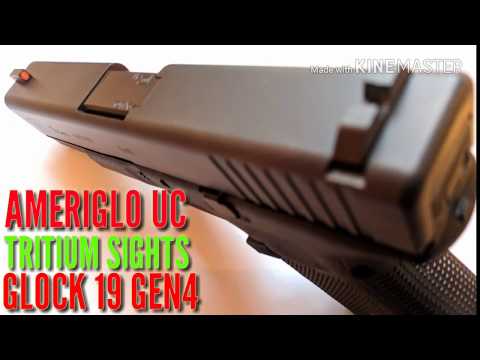 Glock 19 Gen4 AmeriGlo UC ProGloTritium Sight Review