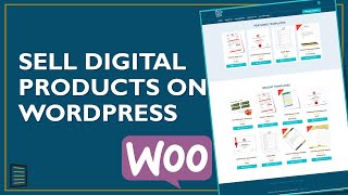 How to Sell Digital Products on WordPress | WooCommerce Tutorial - 2022