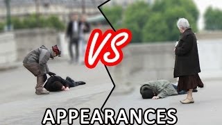 LE POIDS DES APPARENCES (Expérience sociale) | The importance of appearances experiment