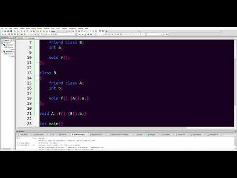 C++ :: Special Member Functions + Mutually Friend Classes