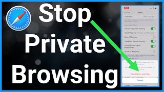 How To Remove Private Browsing Mode In Safari