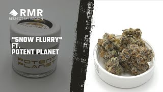 Snow Flurry Strain From Potent Planet Featuring The Mint Cannabis Dispensary In Tempe, AZ