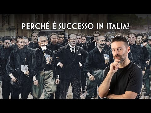 Perché il FASCISMO è nato in ITALIA?