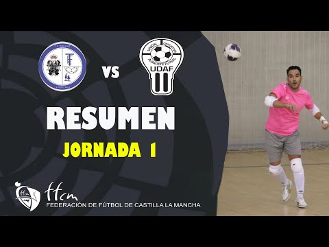 RESUMEN TEMBLEQUE F.S. - UDAF AFANION  (1 -1 )/ Jornada 1/F.ASCENSO 2B/Temp20-21/Tercera division fs