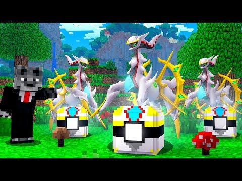 NOVA LUCKY PIXELMON DO MEGA ARCEUS - MINECRAFT PIXELMON