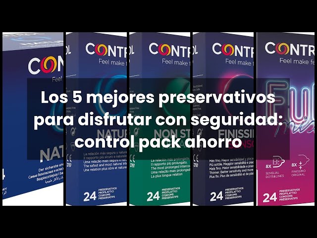 Vídeo relacionado con Control Preservativos Finissimo Original. Caja Pack Ahorro 24 Condones Súper Finos, Extra Sensibilidad, Lubricados, Sexo Seguro. Disfruta de un Ajuste Perfecto para una Relación Segura