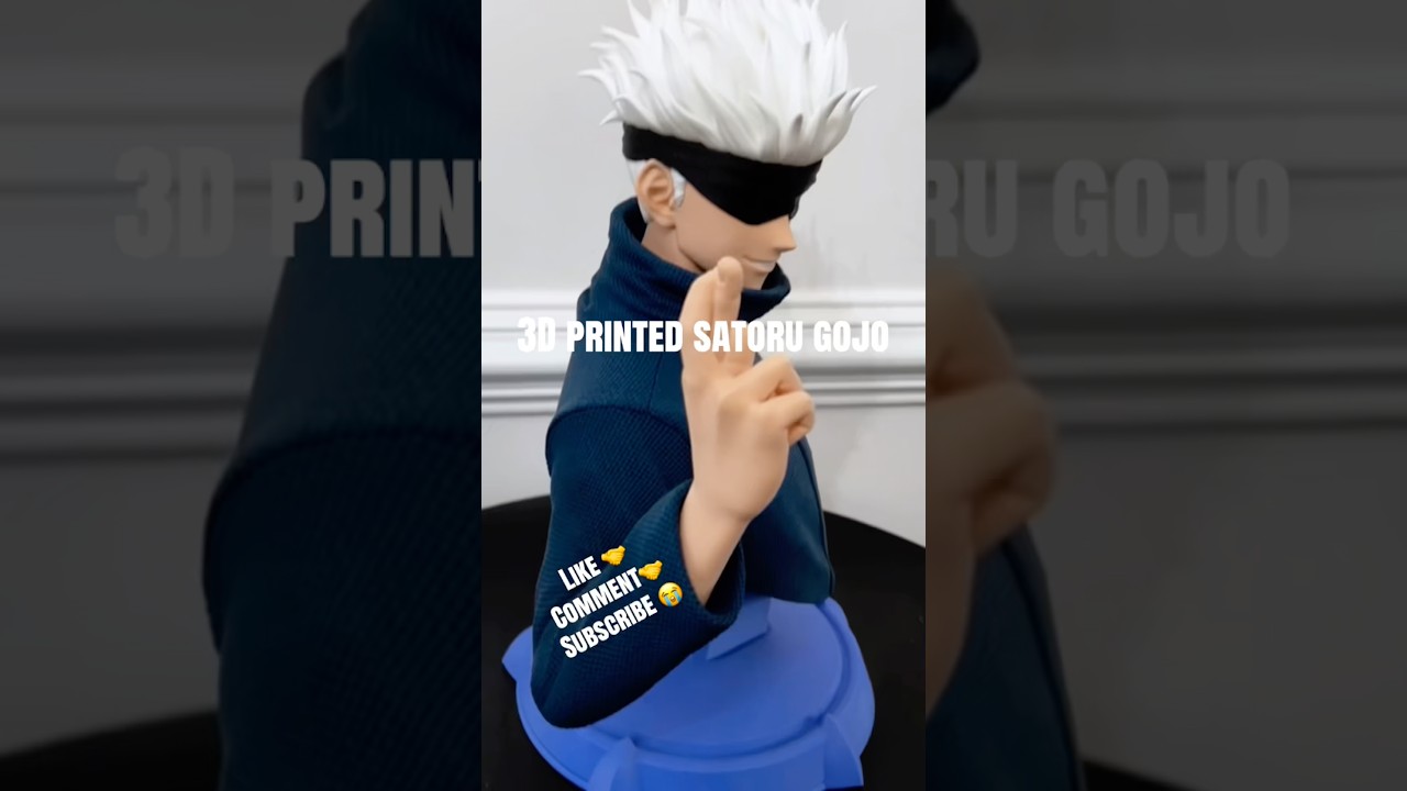 3D printer Satoru Gojo #gojo #jjk #jujutsukaisen #anime #art