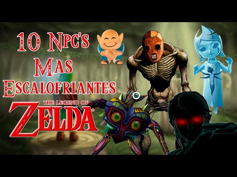 10 personajes mas ESCALOFRIANTES de la serie THE LEGEND OF ZELDA