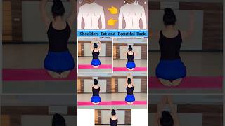 Lose your ARMS, BACK and SHOULDER fat at home #shorts @fitglories