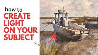How to Create a Believable Boat Painting in Watercolor