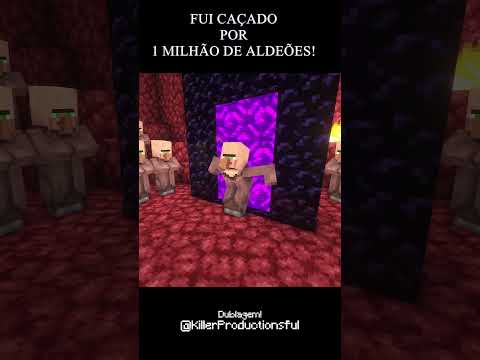 I WAS HUNTED BY 1 MILLION VILLAGERS 2! | MINECRAFT | GROXMC #minecraft #gameplay #groxmc #manhunt