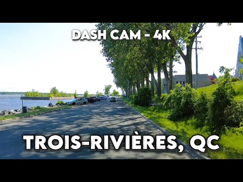 🚗 Trois-Rivières, Quebec 🏞️📹4K Drive