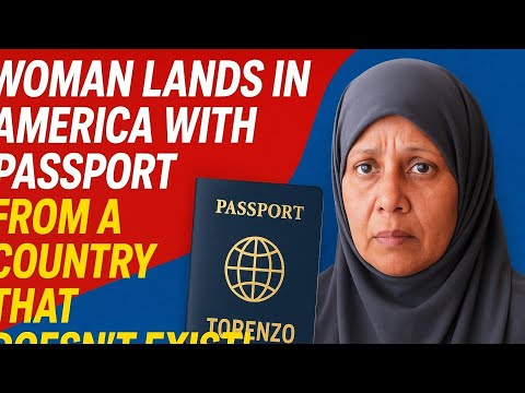 “Woman Lands in America with Passport from a Country That Doesn’t Exist!”