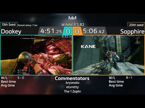 Mach 1 March - Doakey vs Sapphire - Winner's R2 | Titanfall 2 Speedrun Tournament