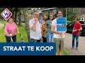 Straat in Gouda staat 'te koop' uit protest tegen herinrichtingsplannen - OMROEP WEST