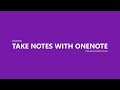 How to take notes with Microsoft OneNote