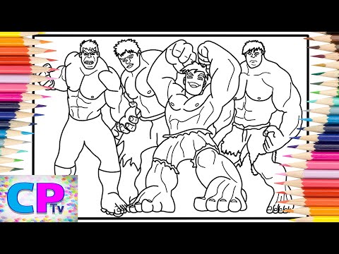 Hulk Team Coloring Pages/All Strong Superheroes/Elektronomia & RUD - Memory [NCS Release]