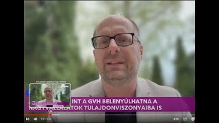 2024.04.04. ATV START / Horváth Lóránt a versenytörvényről