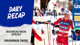Svahn and Klaebo clinch Sprint World Cup titles | FIS Cross Country World Cup 23-24