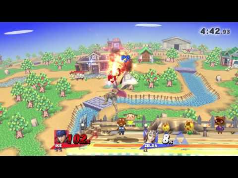Smash 4 Friendly Match #1 (Ike vs Zelda)