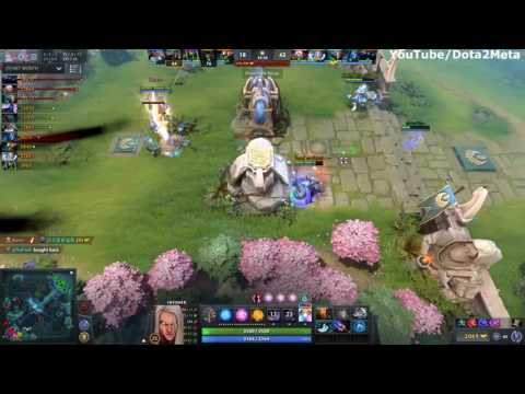 Miracle Invoker EPIC SunStrike Combo Top 9k MMR Gameplay 7.06 Dota 2
