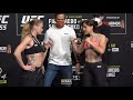 UFC 255: Valentina Shevchenko vs. Jennifer Maia Weigh-In Staredown - MMA Fighting