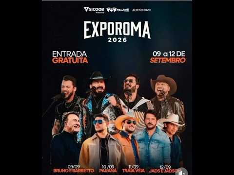 EXPOROMA 2026 / ROMARIA MG. QUARTA-FEIRA