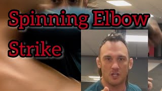 Elbow Strike in a Street Fight Breakdown