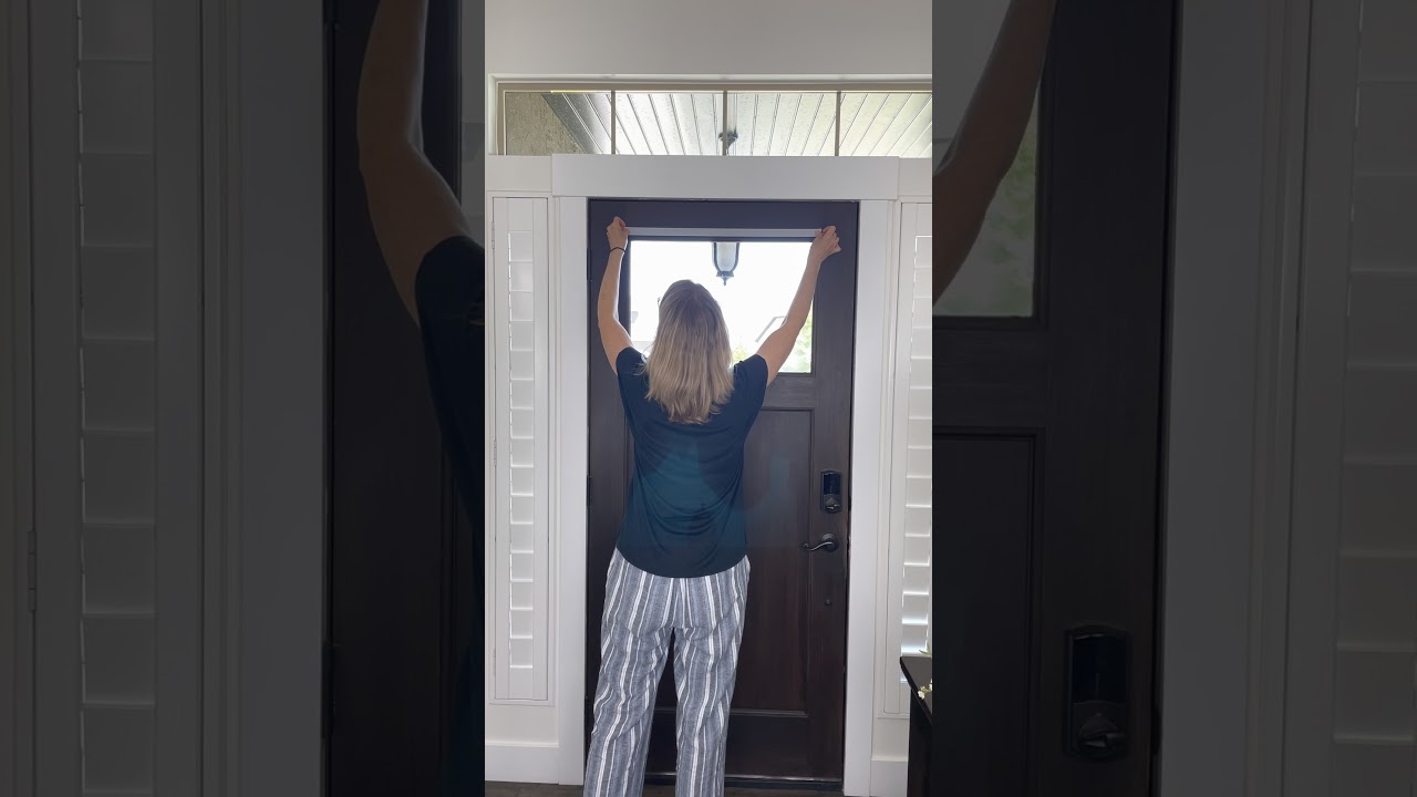 How to Install Your Dani Designs Co Small Front Door Curtain