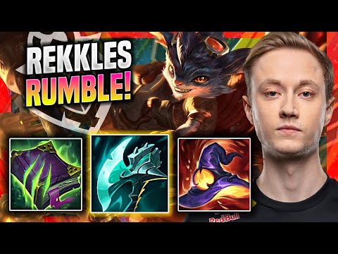 REKKLES IS A BEAST WITH RUMBLE! - G2 Rekkles Plays Rumble JUNGLE vs Master Yi! | Season 11