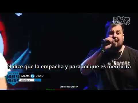 Dicen que cacha me la agita por su facha vietnamita Minutazo de papo vs Cacha FMS Argentina