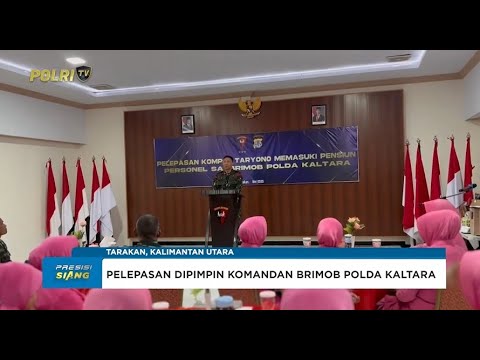 SATBRIMOB POLDA KALATARA  LAKSANAKAN UPACARA PELEPASAN PURNA TUGAS KOMPOL TARYONO