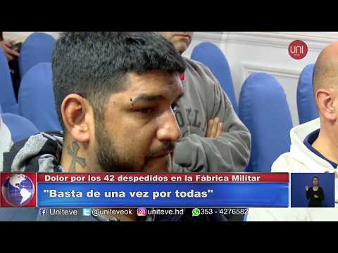 42 nuevos despidos en la fábrica militar