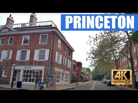 Driving around Princeton NJ (4K)