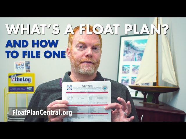 What's a Float Plan? And How to File One – Safe Boating Week