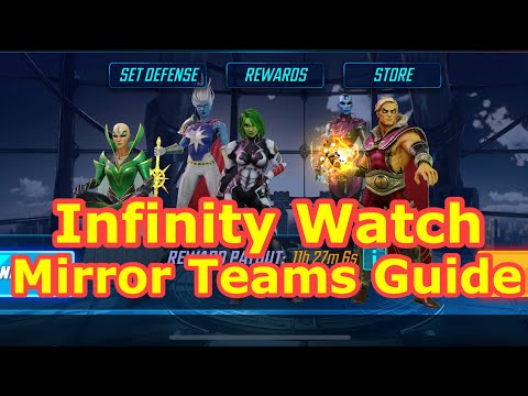 Guide To Win Adam Infinity Watch Mirror Match Teams in Arena - Marvel Strike Force - Free to Play