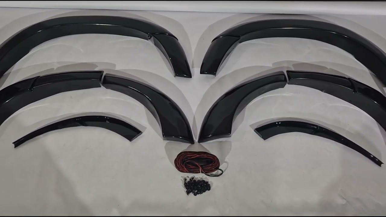 Toyota Land Cruiser 100 1998–2007 Sada rozšíření blatníků (10 ks) Video 1