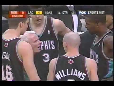 Memphis Grizzlies vs Los Angeles Clippers (30-03-2003) NBA season 2002-2003 Full game