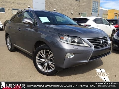 Used 2013 Grey Lexus RX 350 AWD Ultra Premium In Depth Review | Sherwood Park Alberta