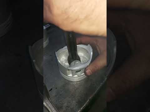 Piston pin installation | press fit wrist
