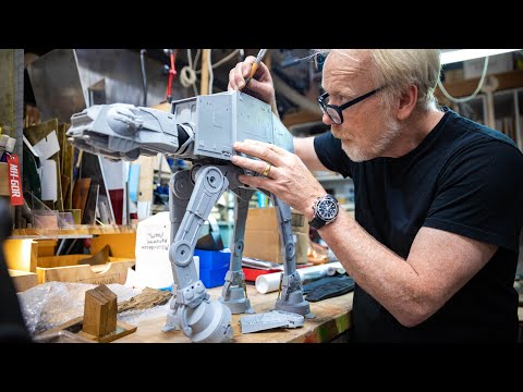 Adam Savage's One Day Builds: AT-AT Walker Garage Kit!