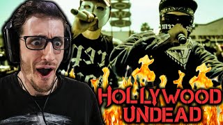 My NEW FAVORITE Party Song!! | HOLLYWOOD UNDEAD - &quot;Everywhere I Go&quot; (REACTION!!)