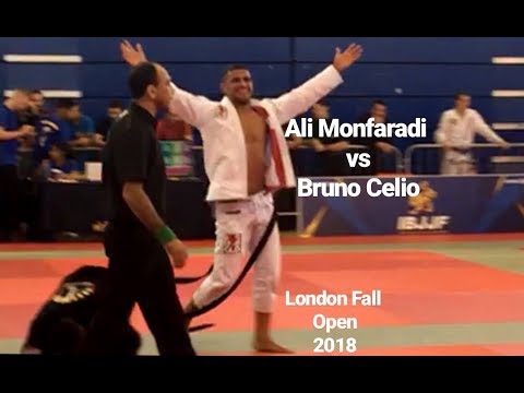 Ali Monfaradi(Alliance) vs Bruno Celio(Qatar BJJ), London Fall Open 2018