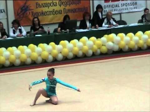 Simona Minkova Rope Final Bulgarian Championship 2011