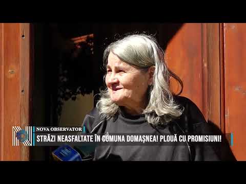 UNPAVED STREETS IN DOMAȚNEA COMMUNE! RAINING WITH PROMISES!