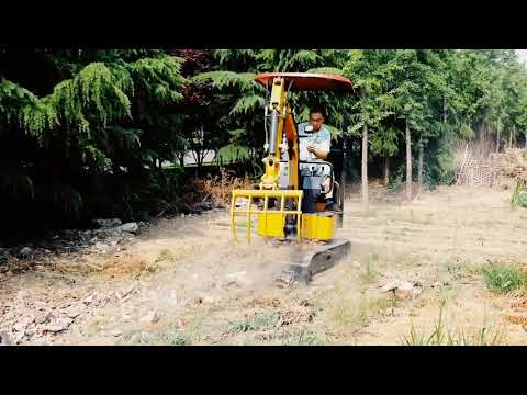 rastrello per Miniescavatori