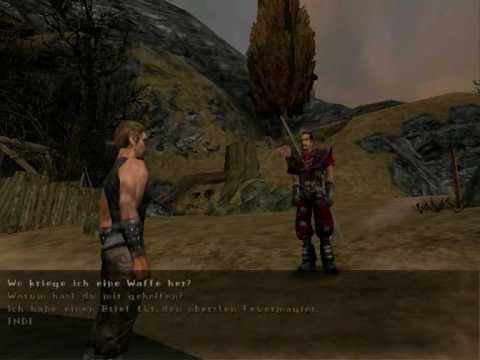 Let's Play Gothic #1 Freundliche Begrüßung.wmv