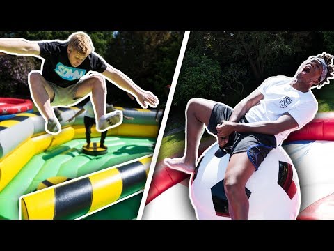 SIDEMEN WORLD CUP WIPEOUT CHALLENGE